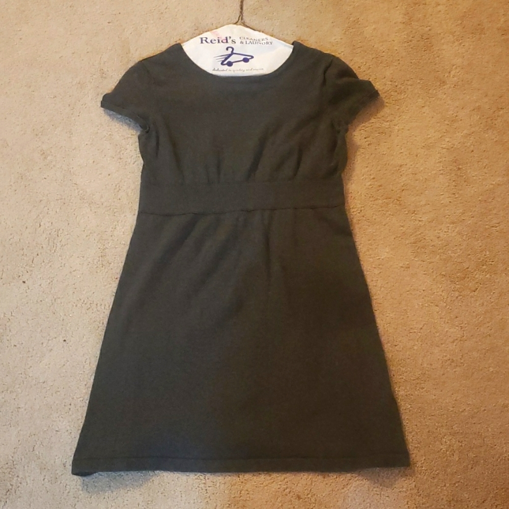 Grey Short Sleeved Dress sz M